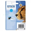 Tusz Epson T0712 do D-78/92/120, DX4000/4050/5000/5050 | 5,5ml (C13T07124010 / C13T07124012) Cyan