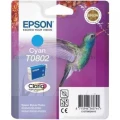 Tusz Epson Oryginał T0802 (C13T08024010 C13T08024011) Cyan