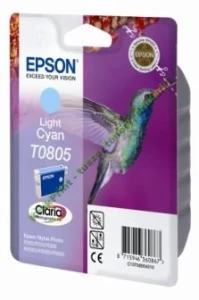 Tusz Epson Oryginał T0805 (C13T08054010 C13T08054011) LightCyan
