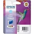 Tusz Epson Oryginał T0805 (C13T08054010 C13T08054011) LightCyan