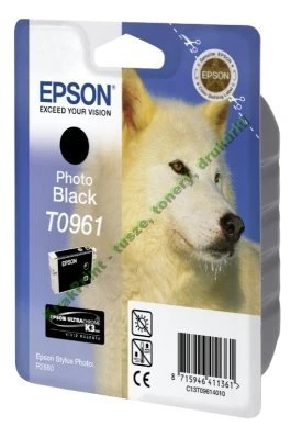 Tusz Epson Oryginał T0961 (C13T09614010) PhotoBlack