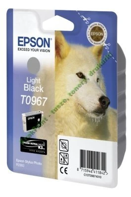 Tusz Epson Oryginał T0967 (C13T09674010) LightBlack
