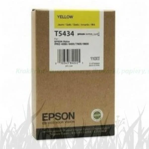 Tusz Epson Stylus Pro 7600, 9600 | 110ml (C13T543400) Yellow