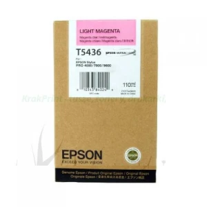 Tusz Epson Stylus Pro 7600, 9600 | 110ml (C13T543600) LightMagenta
