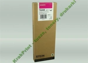 Tusz Epson Nr.T606B do StylusPro 4800 | 220ml (C13T606B00) Magenta