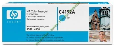 Toner HP 92a do Color LaserJet 4500/4550 (C4192A) | 6 000 str. Cyan