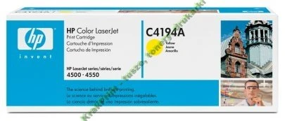 Toner HP 94a do Color LaserJet 4500/4550 (C4194A) | 6 000 str. Yellow