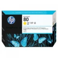 Hewlett-Packard Oryginał C4848A - Tusz (Nr.80) Yellow