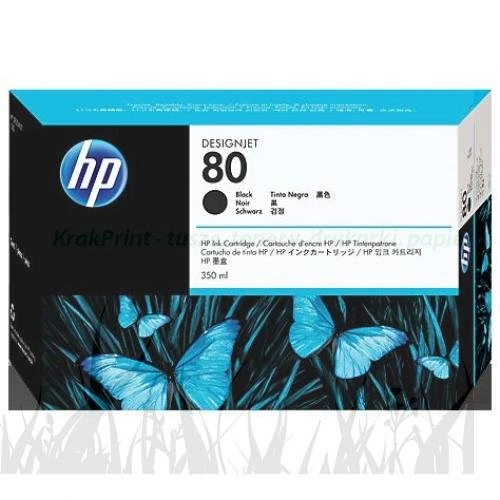 Hewlett-Packard Oryginał C4871A - Tusz (Nr.80) Black