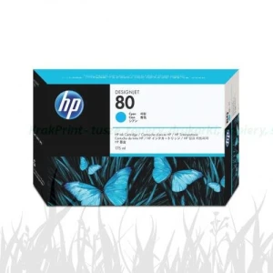 Hewlett-Packard Oryginał C4872A - Tusz (Nr.80) Cyan