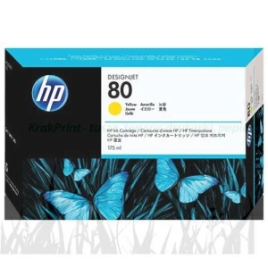 Hewlett-Packard Oryginał C4873A - Tusz (Nr.80) Yellow