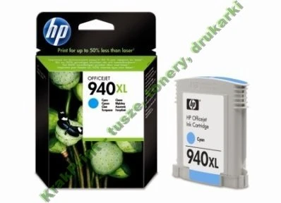 Hewlett-Packard Oryginał C4907AE - Tusz (Nr.940XL) Cyan