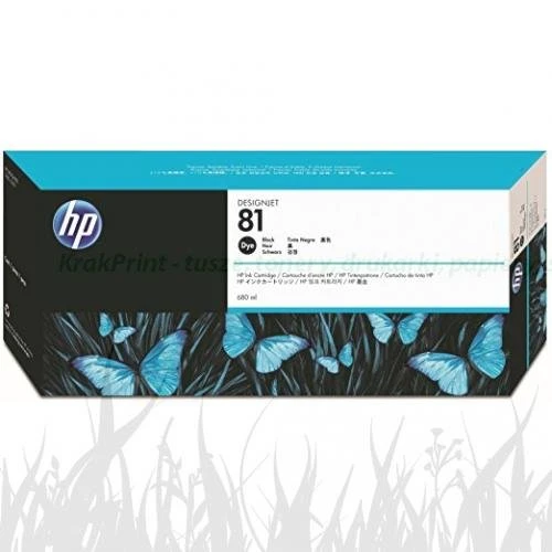 Hewlett-Packard Oryginał C4930A - Tusz (Nr.81 (Dye)) Black
