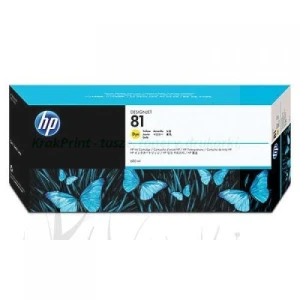 Hewlett-Packard Oryginał C4933A - Tusz (Nr.81 (Dye)) Yellow