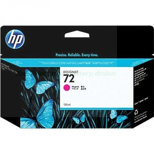 Tusz HP Nr.72 do Designjet T610/1100/1200/1300 | 130ml (C9372A) Magenta