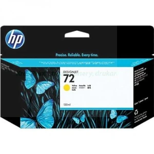Tusz do HP Nr.72 do Designjet T610/1100/1200/1300 | 130ml (C9373A) Yellow