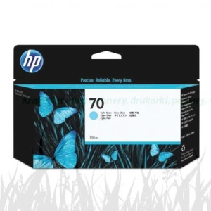 Hewlett-Packard Oryginał C9390A - Tusz (Nr.70) LightCyan