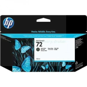 Tusz HP 72 Vivera do Designjet T610/1100/1200/1300 | 130ml (C9403A) MatteBlack