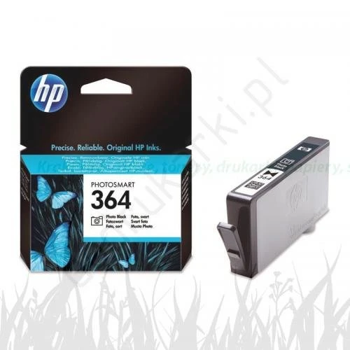 Hewlett-Packard Oryginał CB317EE - Tusz (Nr.364) PhotoBlack
