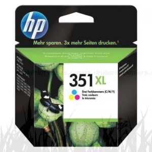 Tusz HP 351XL Vivera do Deskjet D4260/4360, Officejet J5780 | 580 str. (CB338EE) (CMY) Color