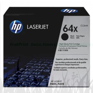Toner HP 64X do LaserJet P4015/4515 (CC364X) | 24 000 str. Black