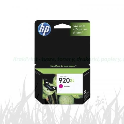 Tusz HP Nr.920XL do Officejet 6000 | 700str. (CD973AE) Magenta