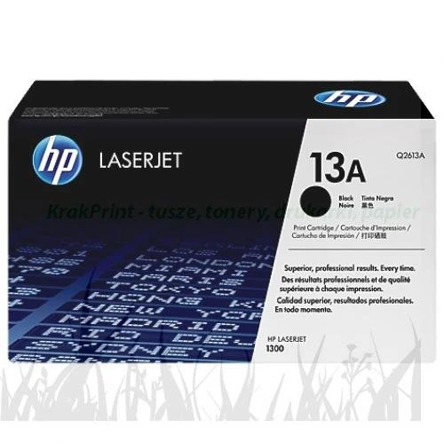Toner HP 13A do LaserJet 1300 (Q2613A) | 2 500 str. Black