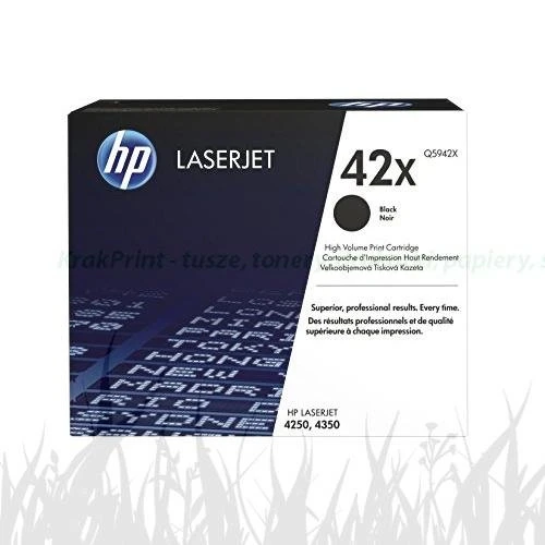 Toner HP 42X do LaserJet 4250/4350 (Q5942X) | 20 000 str.  Black