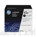Zestaw dwółch tonerółw HP 42X do LaserJet 4250/4350 | 2 x 20 000 str. (Q5942XD) Black