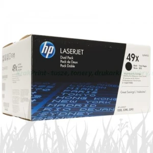 HP 49X do LaserJet 1320/3390/3392 (Q5949XD) | 2 x 6 000 str. Black