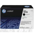 Toner HP 51A do LaserJet P3005, M3027/3035 | 6,5tys. (Q7551A) Black