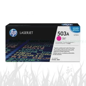 Toner HP 503A do Color LaserJet 3800 (Q7583A) | 6 000 str. Magenta