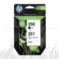 Tusz Hewlett-Packard Oryginał Nr.350 + 351 (SD412EE) Color(CMYBk)
