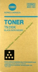 Toner Konica-Minolta C350/351/450/P | TN-310K | 11,5k (4053-403) Black