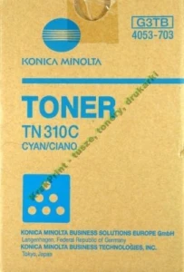 Konica-Minolta Oryginał TN-310C - Toner (4053-703) Cyan
