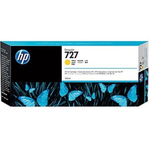 Tusz HP Nr.727 do DesignJet T1530 | 300ml (F9J78A) Yellow