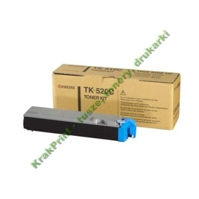 Toner Kyocera-Mita Oryginał TK-520C (1T02HJCEU0) Cyan