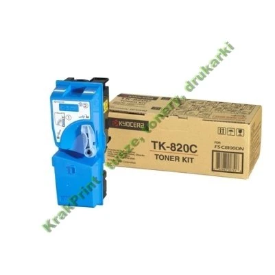 Kyocera-Mita Oryginał TK-820C - Toner Kit (102HPCEU0) Cyan