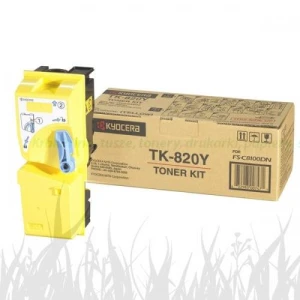 Kyocera-Mita Oryginał TK-820Y - Toner Kit (102HPAEU0) Yellow