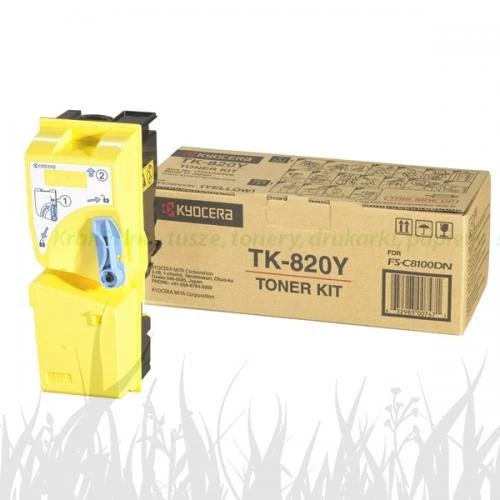 Kyocera-Mita Oryginał TK-820Y - Toner Kit (102HPAEU0) Yellow