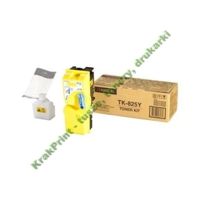 Toner Kyocera-Mita Oryginał TK-825Y Yellow