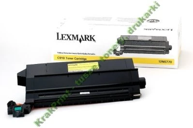 Lexmark Oryginał 0012N0770 - Toner Yellow
