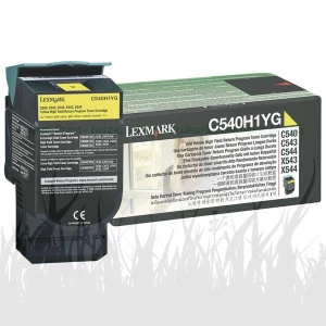 Toner Lexmark Oryginał 0C540H2YG (0C540H1YG) Yellow