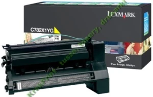 Lexmark Oryginał C782X1YG - Toner Yellow