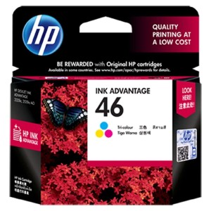 Tusz do HP DJ 4729/2029/2529/2520 Nr.46 | 750str. (CZ638AE) Color(CMY)