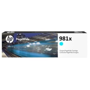 Tusz HP Nr.981X do PageWide Color 556dn | 10tys. (L0R09A) Cyan
