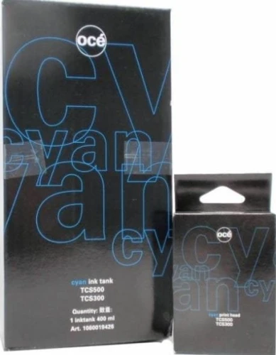 Tusz Oce Oryginał Głowica + 400ml atr. (29953719) Cyan