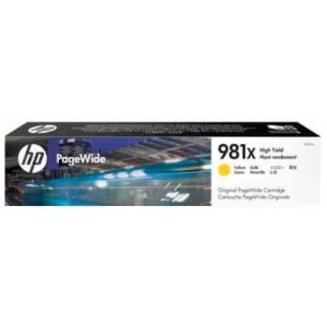 Tusz HP Nr.981X do PageWide Color 556dn | 10tys. (L0R11A) Yellow