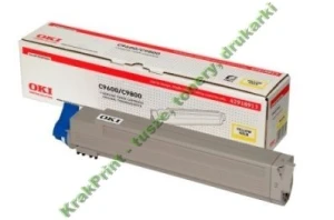 Toner Oki do C9600/9650/9800/9850 | 15tys. (42918913) Yellow