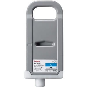 Tusz Canon Oryginał PFI-701C do IPF8100/9100 | 700ml (CF0901B001) Cyan